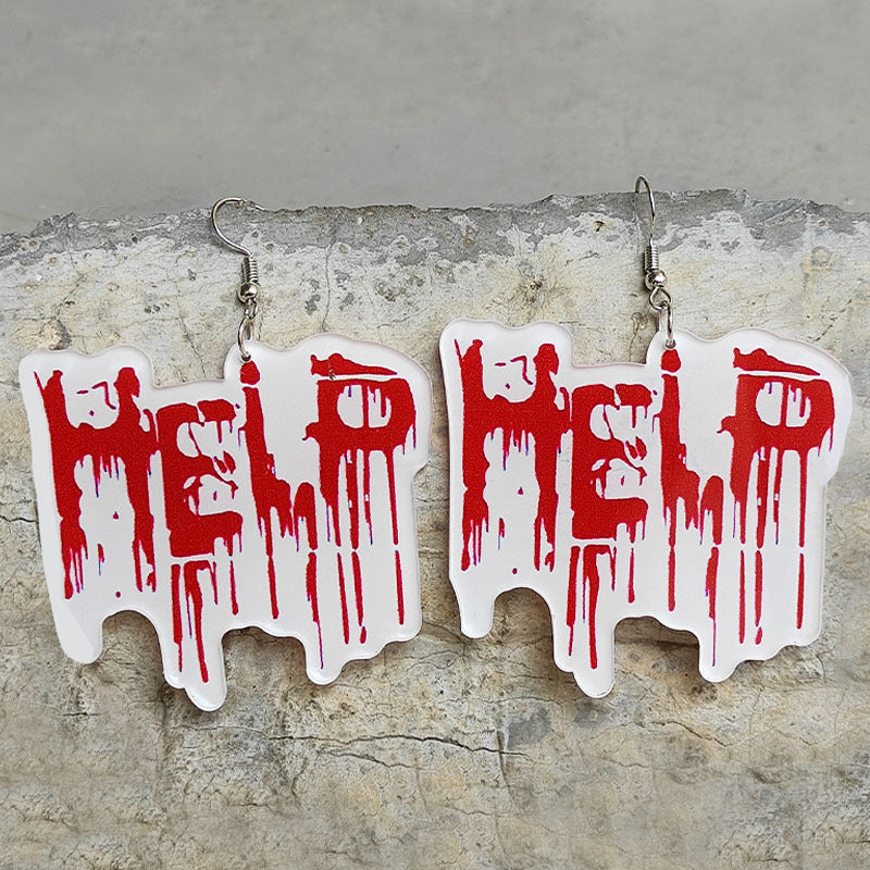 Wholesale  Horror Acrylic Earrings